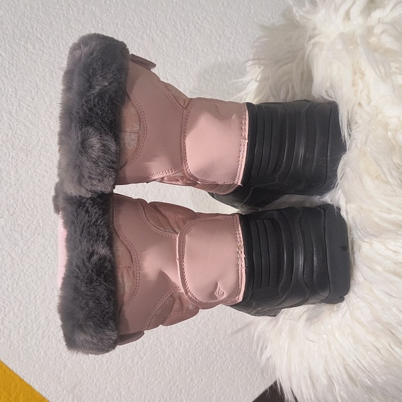 Women Winter Boots Water Proof Anti Slip Warm Adjustable Rubber Sole NEW - Picture 5 of 15